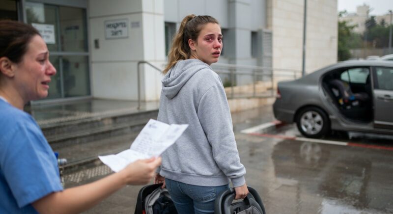 עברית: כשהתינוק שלי נולד עם תסמונת דאון, חתמתי על המסמכים כדי להשאיר אותו בבית החולים… אבל כשיצאתי, אחות רצה אחריי ואמרה לי משפט אחד שהקפיא אותי במקום.